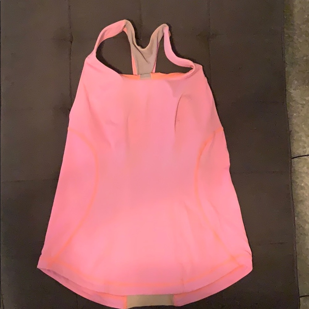Pink Lululemon Workout Top